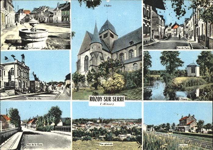 Rozoy-sur-Serre Hotel de Ville Rue de Paris