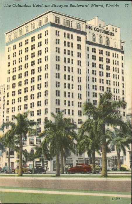 Miami Florida Columbus Hotel Biscayne Boulevard