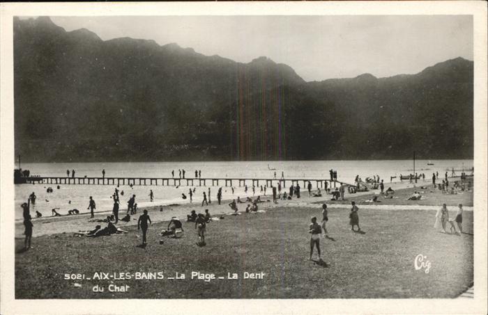 Aix-les-Bains Plage Strandbad