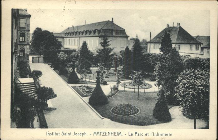 Matzenheim Institut Saint Joseph Parc Infirmerie