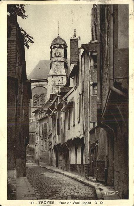 Troyes Aube Rue de Vauluisant
