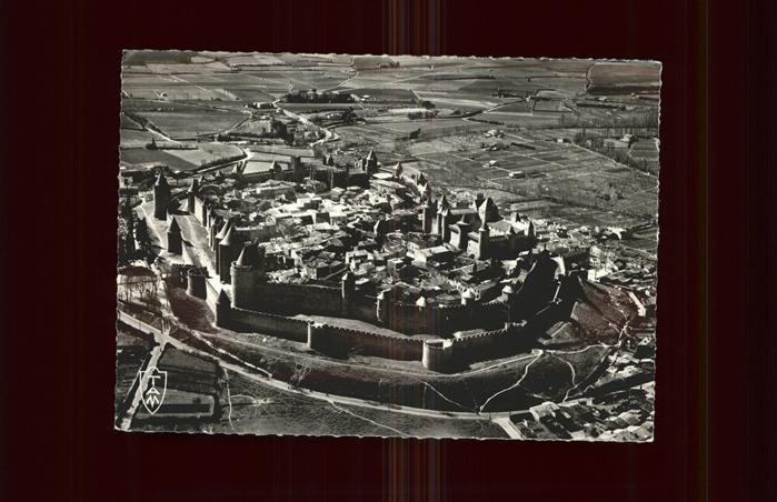 Carcassonne Fliegeraufnahme
