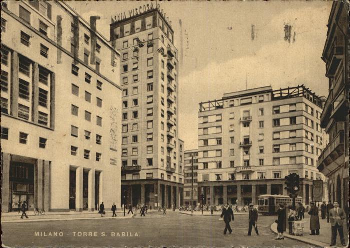 Milano Torre S. Babila Strassenbahn