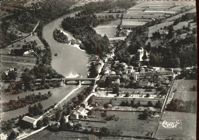 Neuville-sur-Ain Fliegeraufnahme