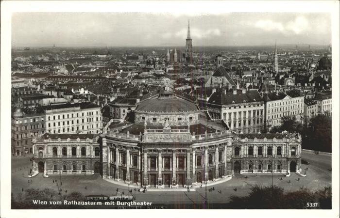 Theatergebaeude Wien Burgtheater