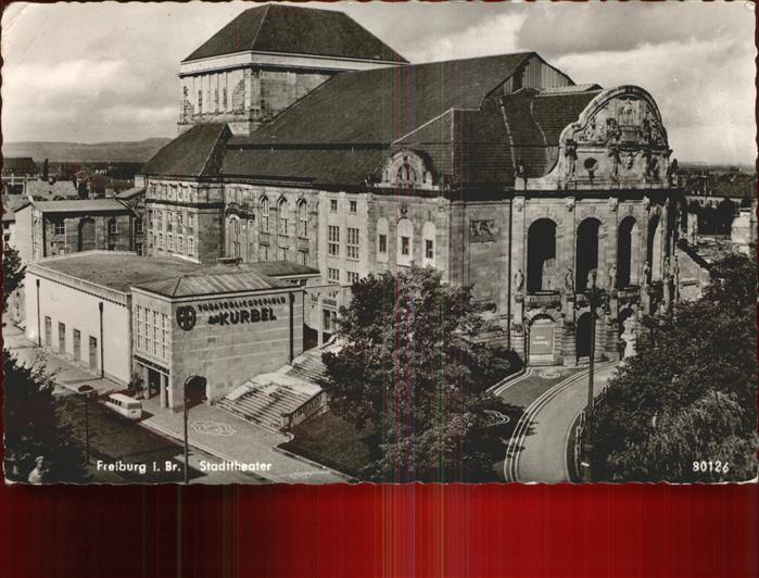 Theatergebaeude Freiburg i. Br. Stadttheater