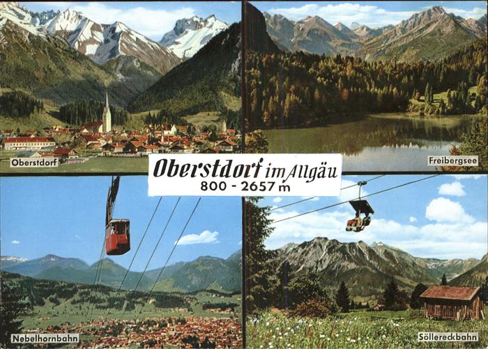 Seilbahn Nebelhorn Söllereckbahn Oberstdorf Frei
