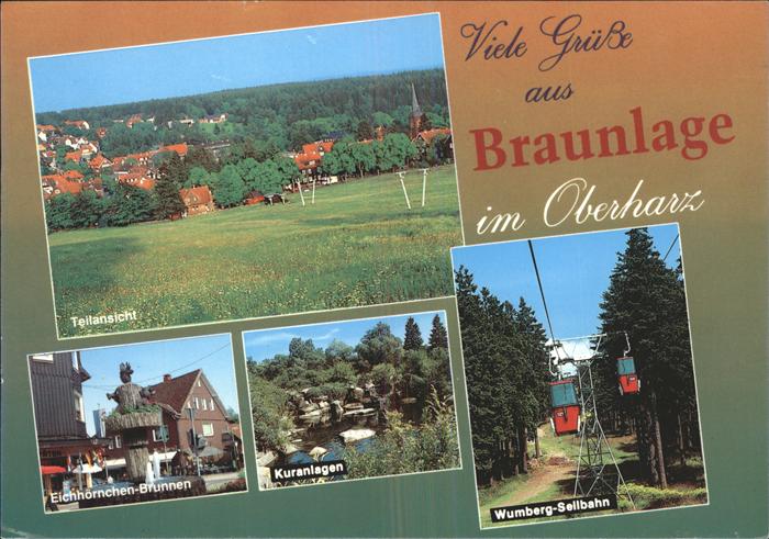 Seilbahn Wurmberg Eichhörnchen Brunnen Braunlage