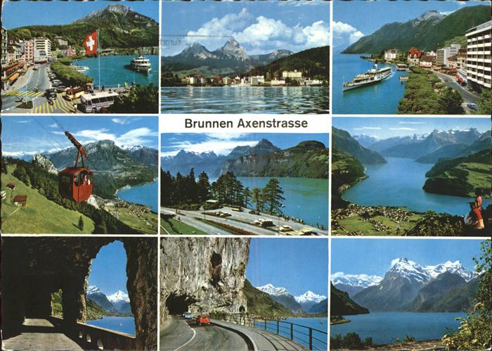 Seilbahn Brunnen Axenstrasse Vierwaldstättersee