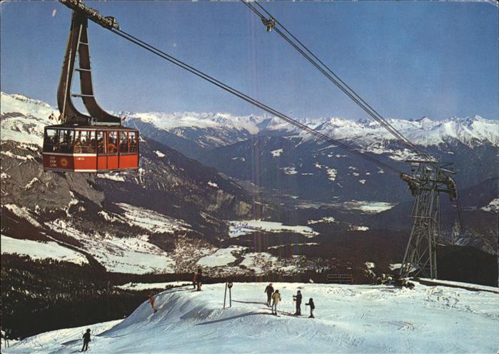 Seilbahn Crap S. Gion Laax Flims Rheintal