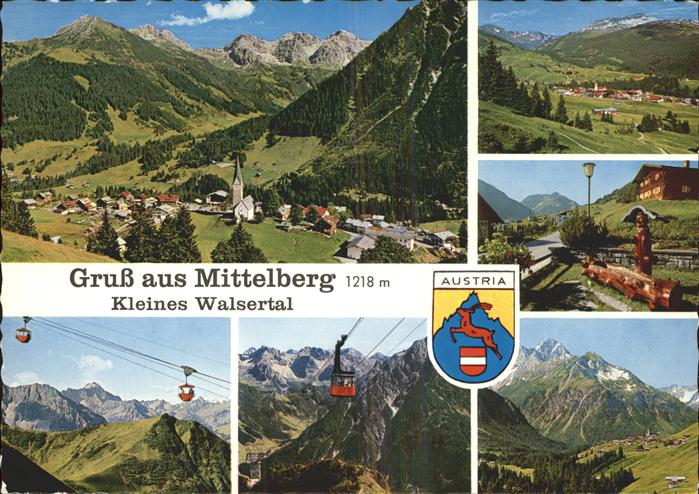 Seilbahn Mittelberg Kleines Walsertal