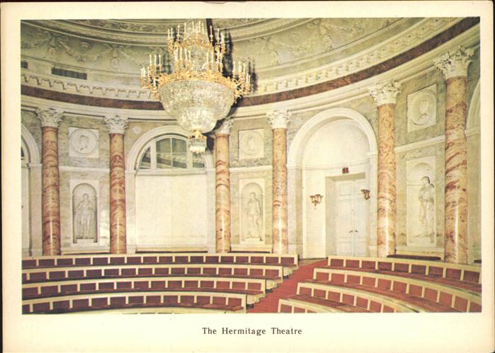 Theatergebaeude Hermitage Theatre Saint Petersburg Russ