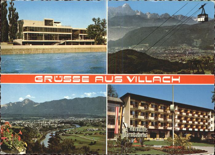 Seilbahn Villach Kongreßhaus Kurhotel Warmbad