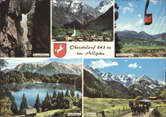 Pferdekutschen Seilbahn Oberstdorf Breitachklamm