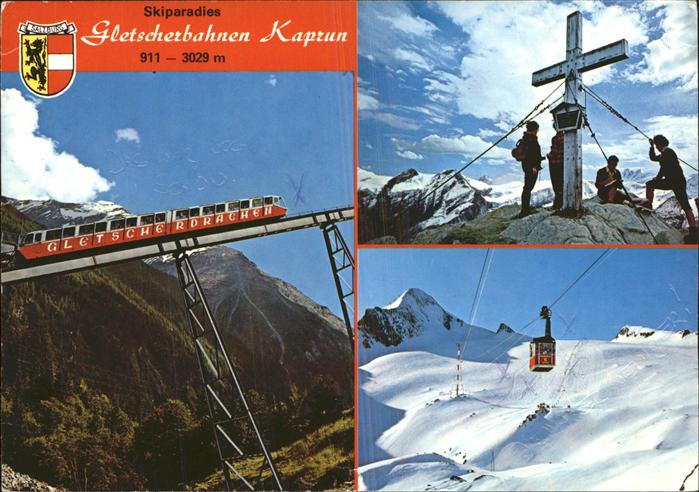 Zahnradbahn Seilbahn Gletscherbahnen Kaprun