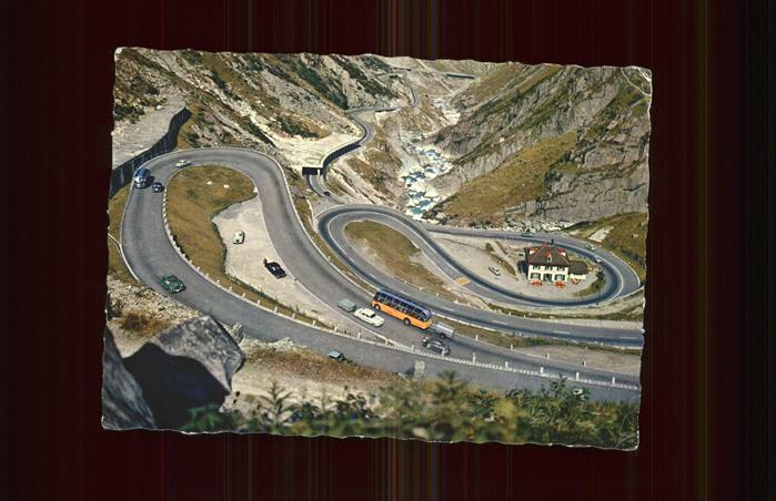 Postbus Schöllenenstrasse Göschenen Andermatt