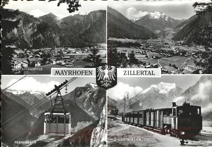 Bergbahn Seilbahn Mayrhofen Zillertal Ahornspit