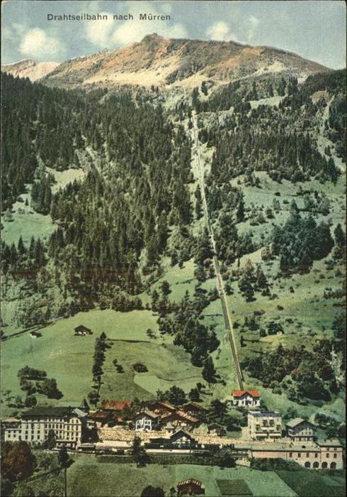 Drahtseilbahn Mürren