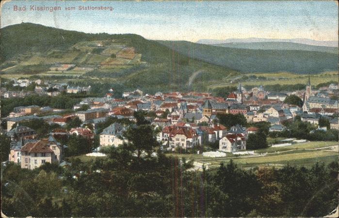 Bad Kissingen Blick vom Stationsberg
