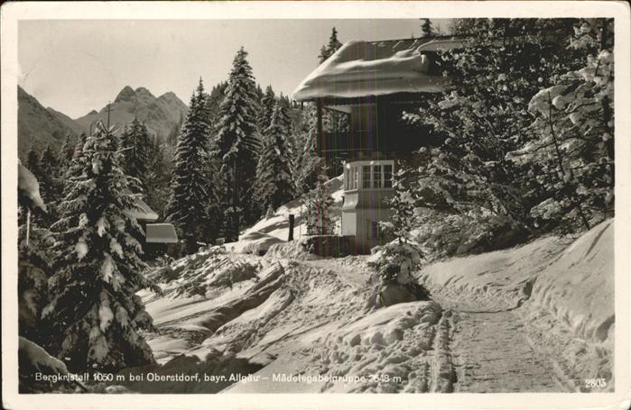 Oberstdorf Landhaus Bergkristall Maedelegabelgruppe