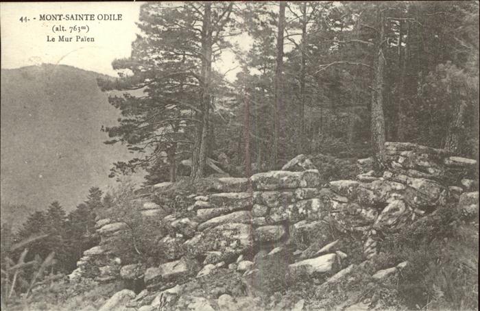 Mont-Sainte-Odile Mont-Ste-Odile Le Mur Paien