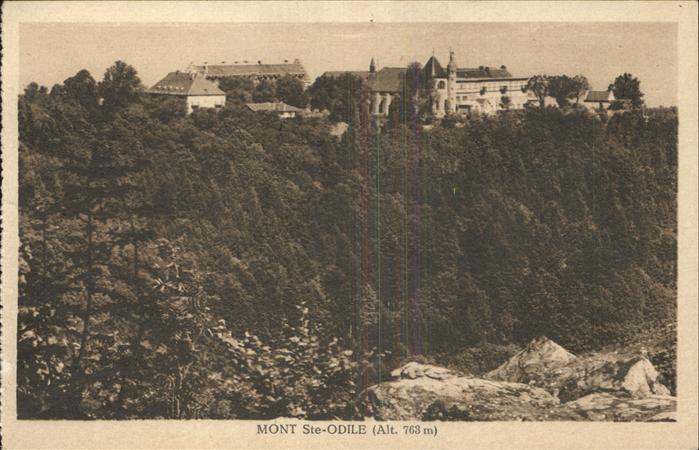 Mont-Sainte-Odile Mont-Ste-Odile Couvent Kloster