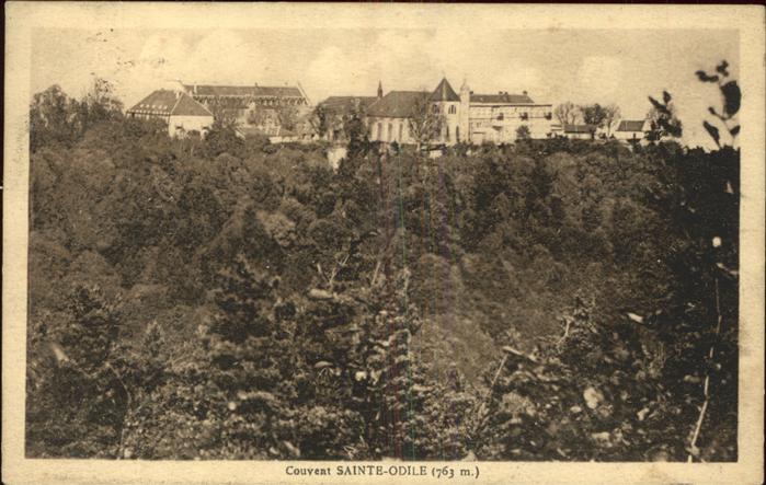 Mont-Sainte-Odile Mont-Ste-Odile Couvent Kloster