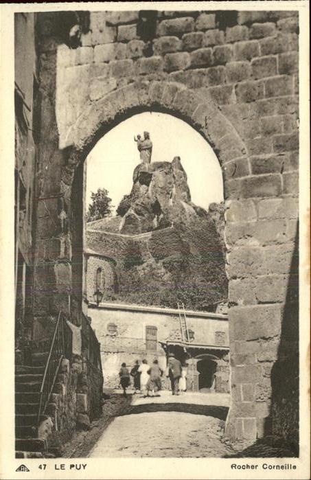 Le Puy-en-Velay Rocher Corneille