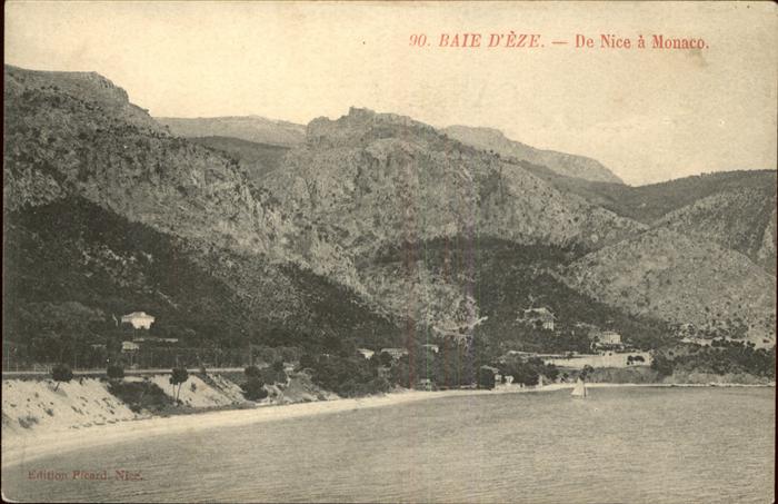 Eze 06 Baie de Nice a Monaco