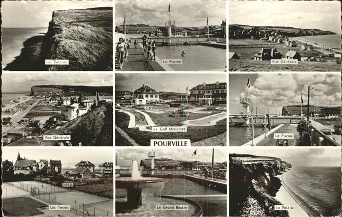 Pourville Falaises Piscine Golf Miniature Tennis