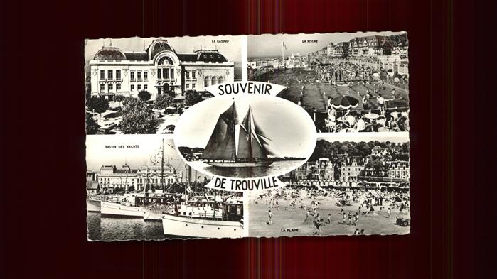 Trouville-sur-Mer Casino Piscine Bassin des Yachts