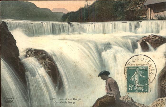 Chambery Savoie Vallee des Bauges Cascade de Bange Stem