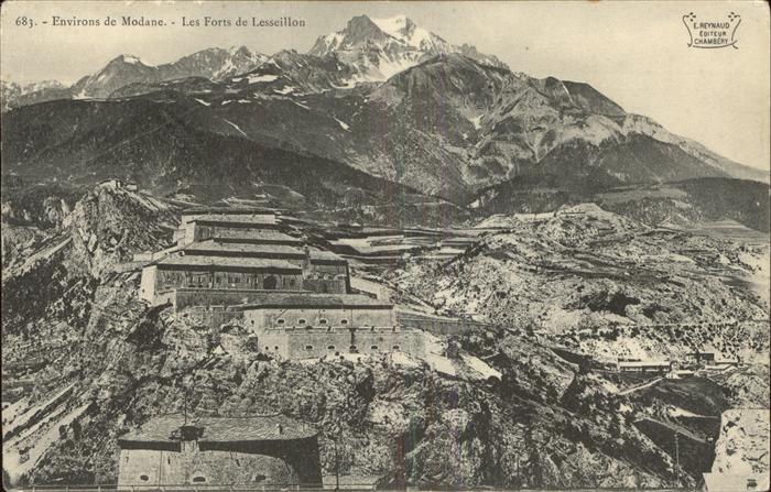 Modane Les Forts de Lesseillon