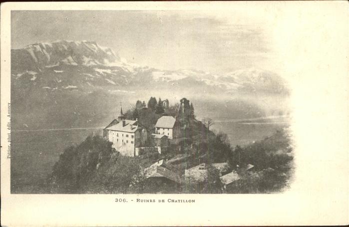 Chatillon-sur-Cluses Ruines