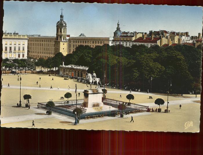 Lyon France Place Bellecour nouvel Hotel des Postes