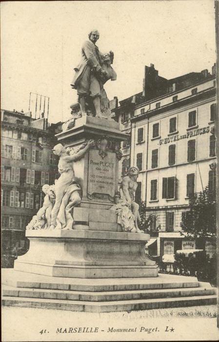 Marseille Bouches-du-Rhone Monument Puget