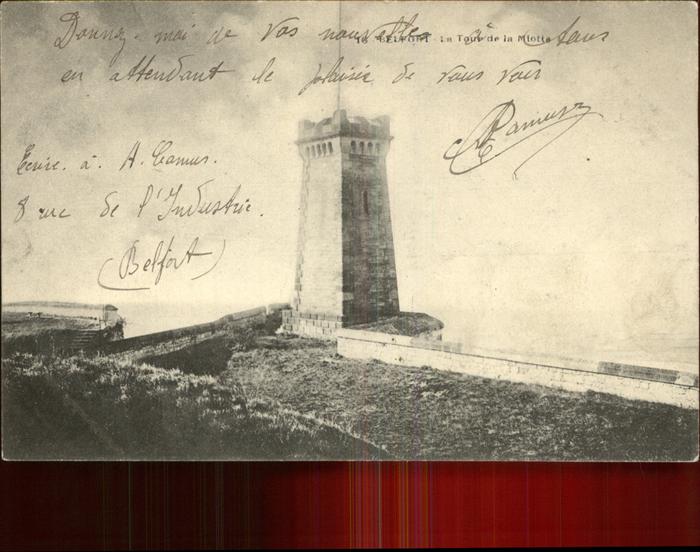 Belfort Alsace Tour de la Miotte