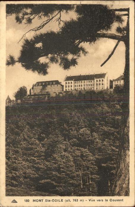 Mont-Sainte-Odile Mont-Ste-Odile Vue vers le Couvent