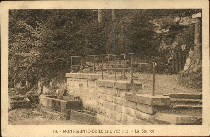 Mont-Sainte-Odile Mont-Ste-Odile La Source