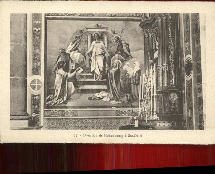 Mont-Ste-Odile Mont-Sainte-Odile Donation de Hohenbourg