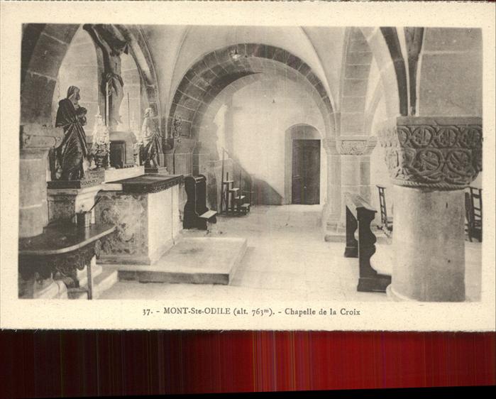 Mont-Ste-Odile Mont-Sainte-Odile Chapelle de la Croix