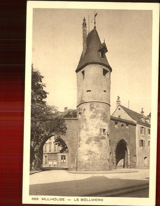 Mulhouse Muehlhausen Bollwerk