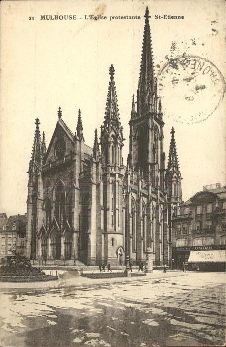 Mulhouse Muehlhausen Eglise protestante St. Etienne