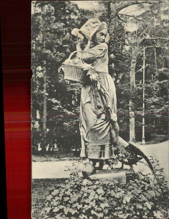 Strassburg Elsass Orangerie Gänseliesl