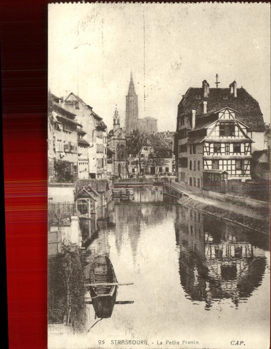 Strasbourg Alsace La Petite France eglise