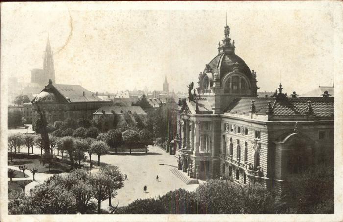 Strasbourg Alsace Place de la Republique Palais du Rhin a