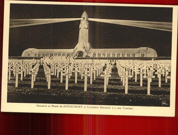 Douaumont Ossuaire le Phare Cimetiere National Be