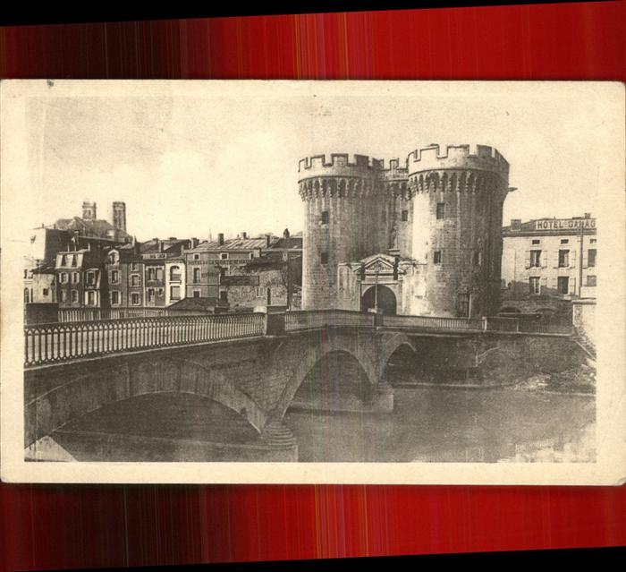 Verdun Meuse Pont et Porte Chausee Brücke Tor