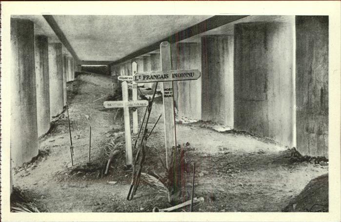 Verdun Meuse Monument Tranchee des Baionnettes Bajon