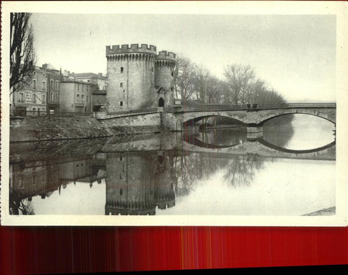 Verdun Meuse Porte et Pont Chaussee Brücke Tor